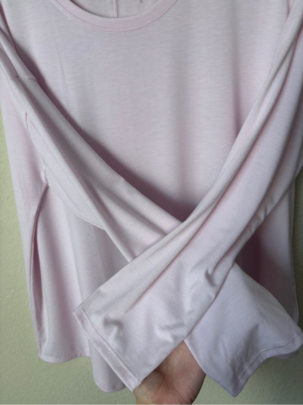 Athleta XL Soft Modal Blend Move With Ease Athleisure Athletic Top in Halo - Picture 6 of 11